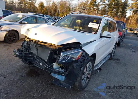 2018 Mercedes-Benz Gls 450 4Matic z USA, uszkodzony, nr VIN 4JGDF6EE7JB122797